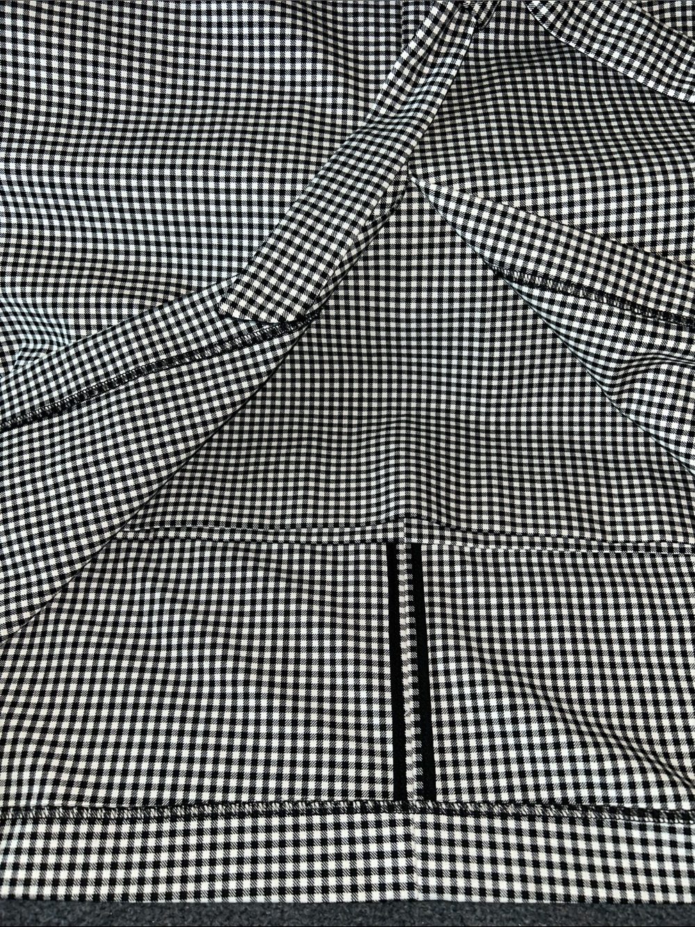 White House Black Market Black and White Gingham Skirt or Top - Picture 4 of 10